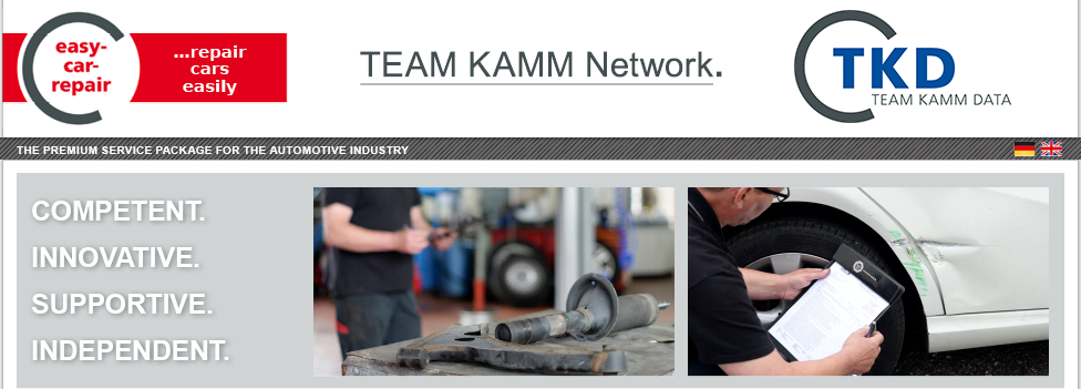 easy-car-repair · Kfz-Daten · Module für die Automobilbranche · 73773 Aichwald · 071121321765 · info@t-kamm.de